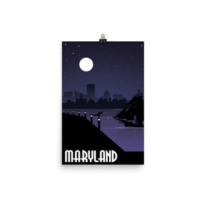 Maryland Travel Poster