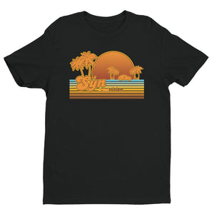 Retro Beach Short Sleeve T-shirt