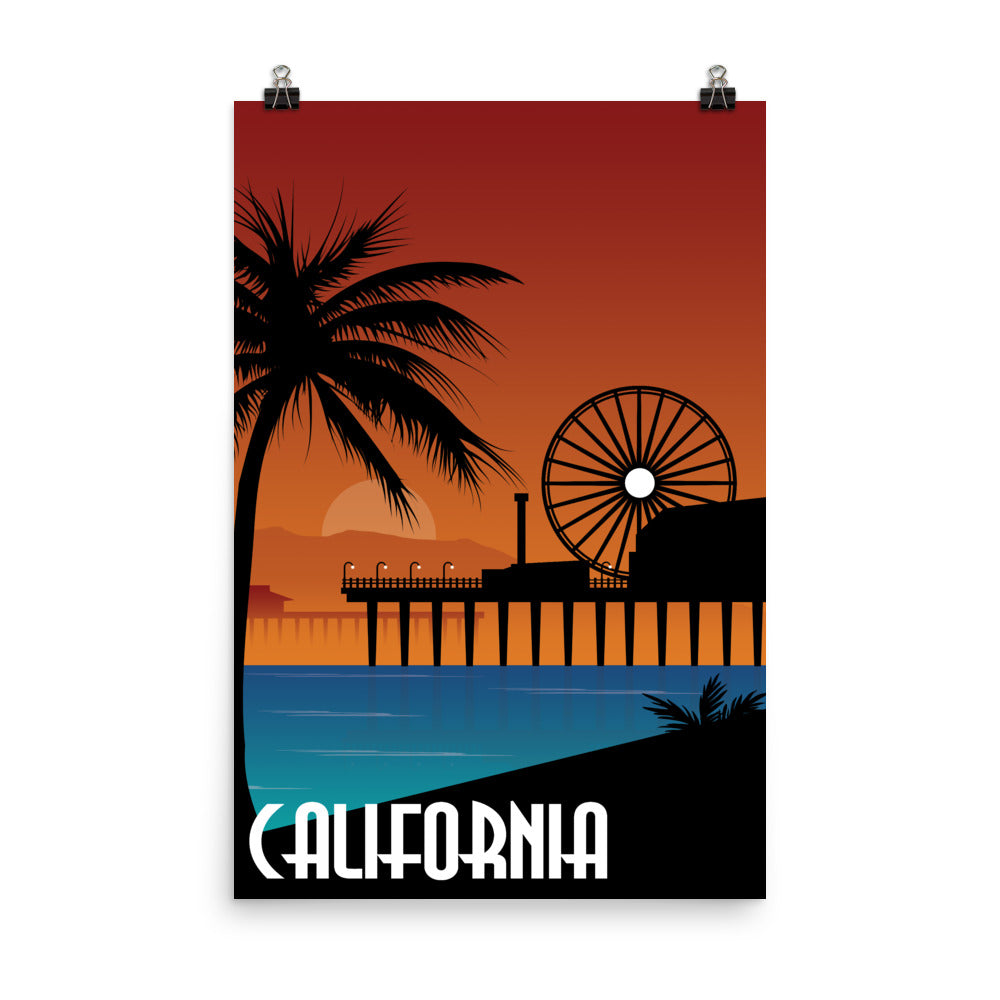 Cali Travel Poster